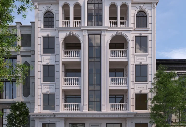 طراحی نمای ساختمان